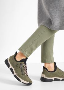 Rieker Komfort-Sneaker mit gepolsterter Innensohle in gr&uuml;n, Gr&ouml;sse 39, bonprix