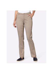 Classic Basics , Damen , Bequeme Jeans , beige , weicher Denim
