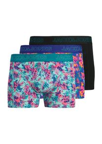Jack & Jones JACK & JONES, Hommes Boxers, bleu / menthe / rose clair / noir