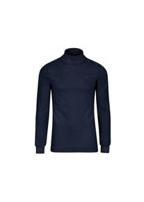 TRIGEMA, Unisex, Rollkragenshirt &raquo;TRIGEMA Langarm Ski- und Sport-Rollkragenpullover&laquo; 1 Stk., navy, S, 100% Baumwolle