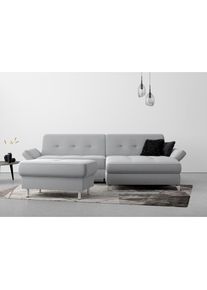 Polsterhocker »Maredo« Federkern-Polsterung, passend zur "Maredo"-Serie , grau , Inosign