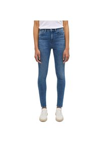 Mustang, Unisex, Mustang Skinny-fit-Jeans &raquo;Unisex Style Georgia Super Skinny&laquo;, 682 mittelblau, 25, L&auml;nge 34, 5-Pocket-Design