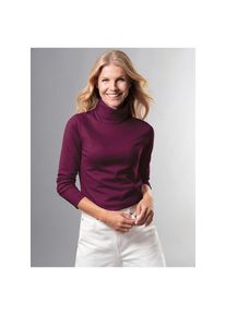 TRIGEMA , M&auml;dchen,Damen , Rollkragenshirt &raquo;Rollkragenshirt&laquo; 1 Stk. , rot , Elastischer Feinripp