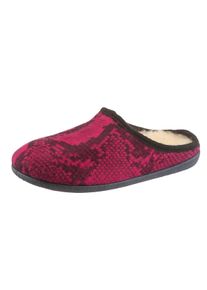 Landgraf Witt Damen Pantoffel, pink, Größe 42, 100% Textil