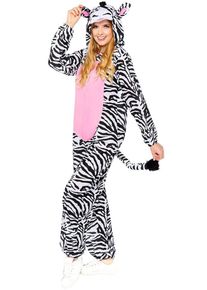 Amscan Zebra Overall Damenkost&uuml;m