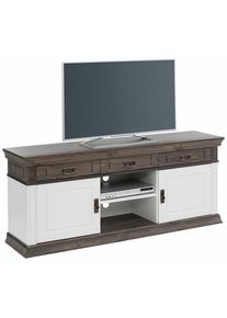 Home Affaire , TV-Board »Vinales« Breite 158 cm, mit 3 Schubladen , weiss , Aussergewöhnliches Flair
