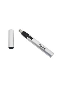 WAHL, Haarentferner-Set »Micro Groomsman«, silberfarben, Präzisions-Trimmer mit professionellem, rotierendem Edelstahl-Schneidsystem