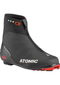 Atomic PRO C3 Langlaufschuhe - Größe 44 2/3 - schwarz