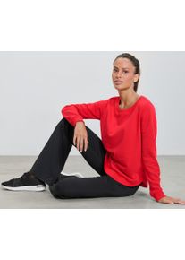 Tchibo - Sport-Sweatshirt - Damen - Gr. L - rot
