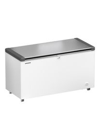 Liebherr Gefriertruhe EFL 4656 weiss mit Edelstahldeckel | Eistruhe | Eiskühltruhe | Gefriertruhe, GastroHeld
