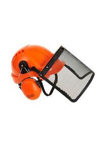 Portwest Portwest Black ABS (Helmet) Face Shield with Chin Guard , Resistant To Heat Resistant, Latex Free - PW98ORR