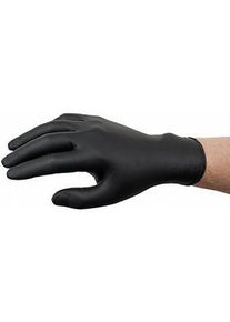 Ansell Ansell 93-852 Black Powder-Free Nitrile Disposable Gloves, Size 9.5-10, XL, 100 per Pack, 245mm, Packung à 100 Stück - 93852100
