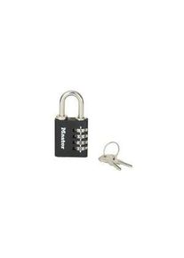 Master Lock Master Lock Padlock Zinc PadlockYes, Yes, 6 mm Shackle, 40 mm Body - 7641EURKABLK