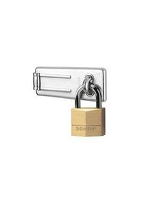 Master Lock Master Lock Padlock Brass PadlockYes, Yes, 9 mm Shackle, 40 mm Body - 140703EURD