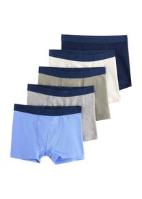 Lindex, Garçons Sous-vêtements, bleu nuit / bleu clair / gris chiné / vert pastel / blanc cassé