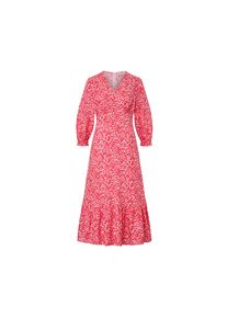 Tchibo - Maxi-robe avec imprim&eacute; - taille: 36 - rose/rouge