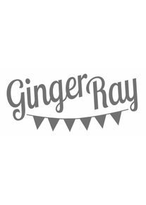 Ginger Ray Décoration d'arbre - étoile brillante lettre H