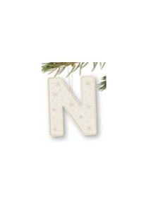 Ginger Ray Decorazione dell'albero - stella splendente lettera N