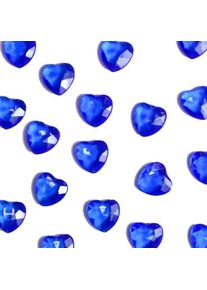 Diamant bleu saphir coeurs streudeko 28g