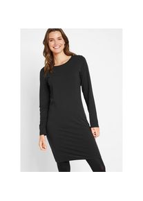 bonprix , Damen , Jerseykleid »Figurbetontes Jerseykleid (2er Pack)« Packung, 2, 2 Stk. tlg. Figurbetontes Jerseykleid (2er Pack) , schwarz ,...