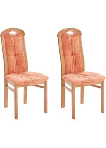 4-Fussstuhl »ALEX, Stuhl,Armlehnstuhl« () 2 Stk.Stuhl, Armlehnstuhl, Ausführung mit und ohne wasserabweisender Stoff , beige , Home Affaire