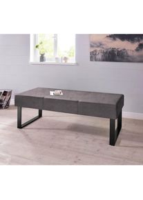 Home Affaire , Sitzbank »Oliver« , schwarz , Sitz gepolstert