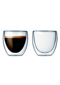 Espressoglas »Pavina 0.8 dl« , farblos , Bodum