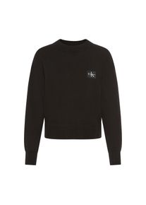 Calvin Klein Jeans , Strickpullover, breite Rippbündchen, Feinstrickqualität, Regular Fit , XXL (46) , Pullover von Calvin Klein Jeans Womanswear