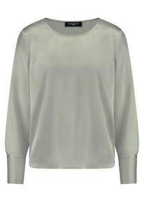 Fadenmeister Berlin - Bluse, gr&uuml;n, Gr. 38, Seide