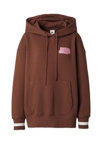 Nike Sportswear Sweatshirt 'PHNX FLC' Damen Gr&ouml;&szlig;e XS braun / pink / wei&szlig;