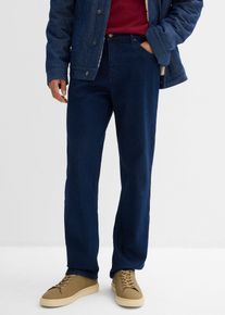 Classic-Fit-Jeans Straight in blau, Gr&ouml;sse 64, 99% Baumwolle, bonprix
