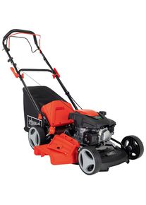 Scheppach Benzinrasenm&auml;her &raquo;MS161-46&laquo;, 2, 6 kW/3, 5 PS, mit Radantrieb schwarz Zentrale Schnitth&ouml;henverstellung in 7 Stufen