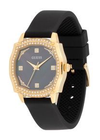 GUESS Analoguhr 'LIV' Damen, gold / schwarz, Größe One Size