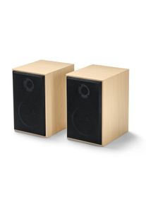 Tchibo - Enceinte stéréo avec Bluetooth - noir/marron
