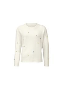 Tchibo - Pull en maille avec broderie - taille: XL - blanc