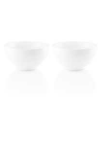Dessertschale »Schale Legio Nova 13 cm« 2 Stk. aus Porzellan , weiss , Eva Solo
