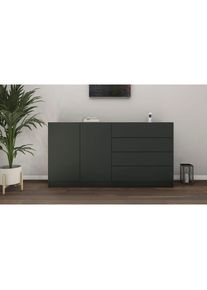borchardt Möbel Sideboard »Vaasa« , schwarz , borchardt Möbel