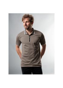 TRIGEMA , Damen , Poloshirt »Poloshirt mit Reissverschluss« 1 Stk. , grau , DELUXE-Piqué-Qualität
