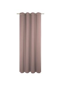 WIRTH, Vorhang &raquo;Torbole&laquo; &Ouml;sen 1 Stk. tlg., apricot, Jacquard, Baumwolle, Polyester