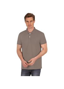 TRIGEMA , Damen , Poloshirt &raquo;Slim Fit Poloshirt aus DELUXE-Piqu&eacute;&laquo; 1 Stk. , grau , DELUXE-Piqu&eacute;-Qualit&auml;t