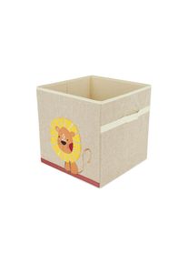 Aufbewahrungsbox »Löwe« , gelb , bieco