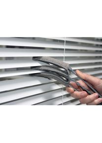 Gardinia, Gardinia Reinigungsb&uuml;rste 1 Stk. aus Kunststoff Drei-Finger-Design, grau, Kunststoff