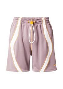 Nike Sportswear, Hommes Pantalon, taupe / orange / blanc