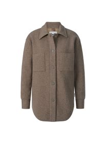 armedangels Damen-Hemdjacke Braunmelange L