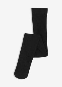 Strumpfhose mit floralem Netzmuster in schwarz, Gr&ouml;sse 48/50 (XL), bonprix