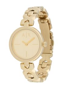Armani Exchange, Femmes Montre &agrave; affichage analogique, or