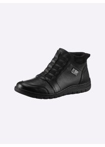 Witt Damen Stiefelette, schwarz, Größe 38, 92% Glattleder, 8% Veloursleder