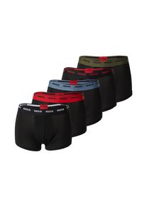 Hugo Boxershorts Herren Gr&ouml;&szlig;e L opal / oliv / rot / schwarz