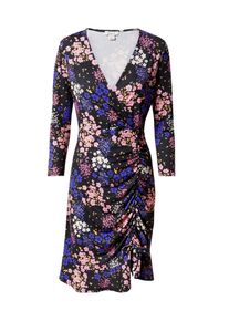 Oasis, Femmes Robe, violet clair / rose clair / noir / blanc