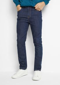 Slim Fit Stretch-Jeans mit verstellbarem Bund Straight in blau, Grösse 152, aus über 80% Baumwolle, bonprix